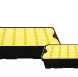 Plateau de rétention 20 litres 60x40x15.5cm resistant aux produits corrosifs